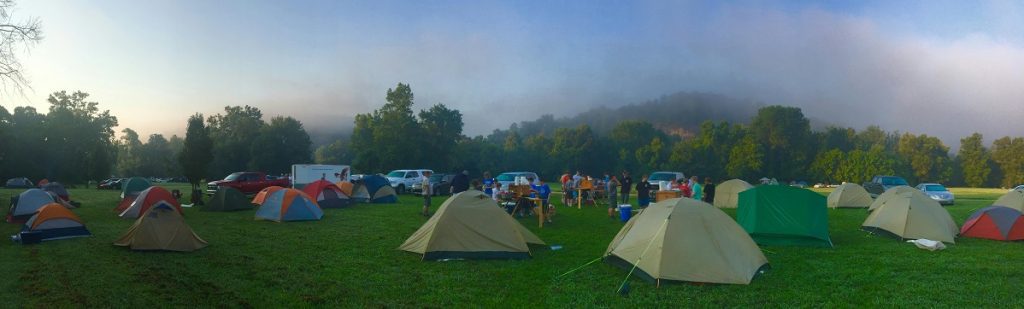 Tipos de Acampada. En Función del Lugar 1 Acampada en espacio habilitado