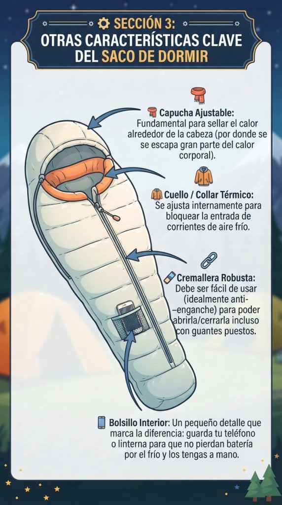 Tipos de Sacos de dormir para climas fríos
