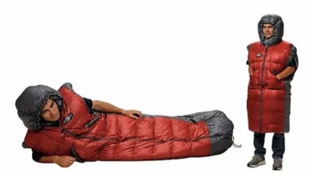 Tipos de sacos de dormir para climas fríos: ¿cuál elegir? 4 Saco-anorak