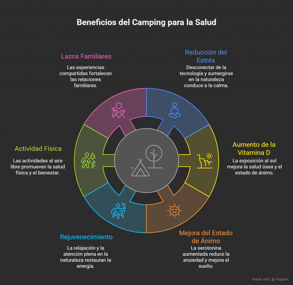 Beneficios del cámping para la Salud