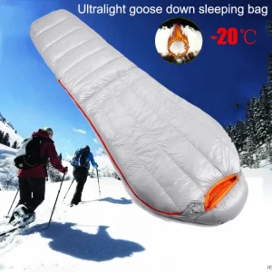 Los mejores materiales para sacos de dormir en condiciones frías 3 Saco de Plumón