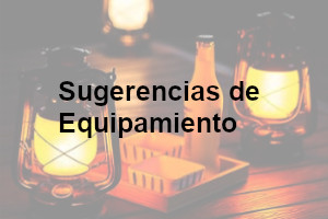 Sugerencias Equipamiento