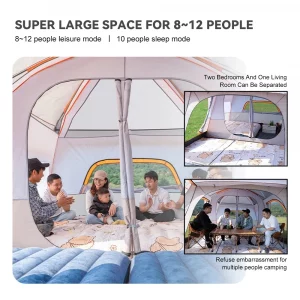 Tienda familiar inflable