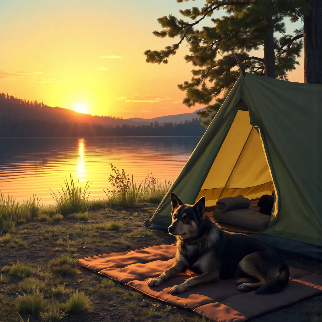 Cámping con perros
