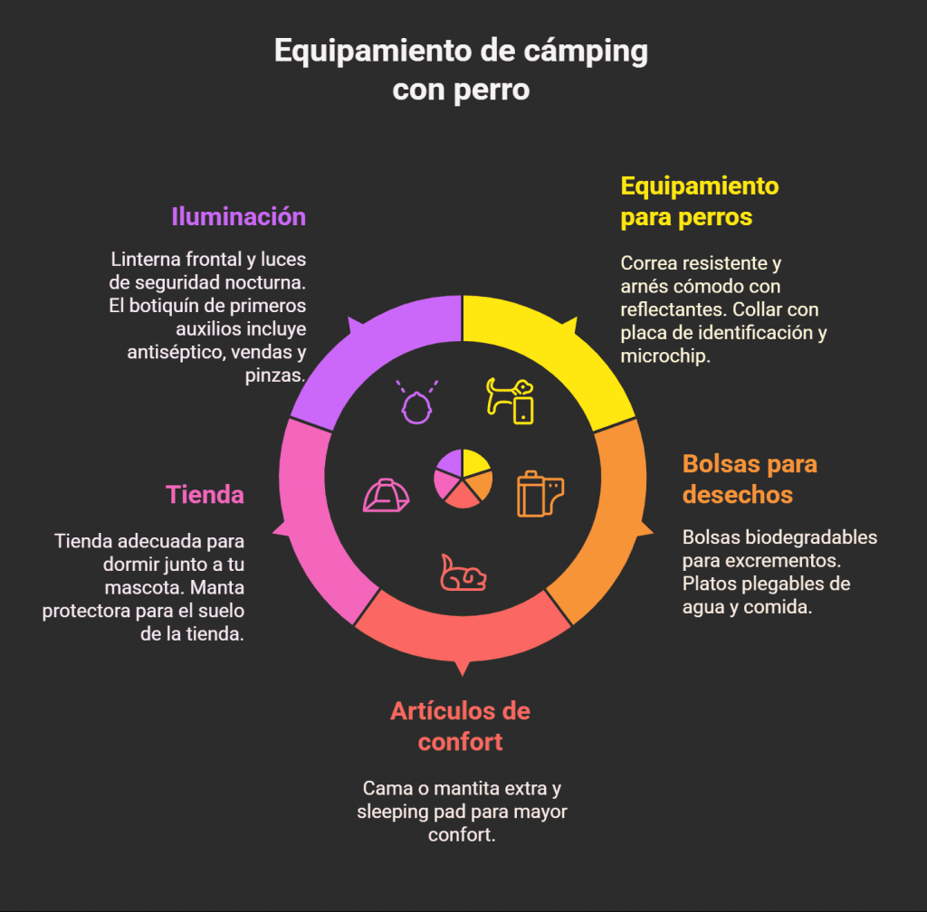 cámping con perros